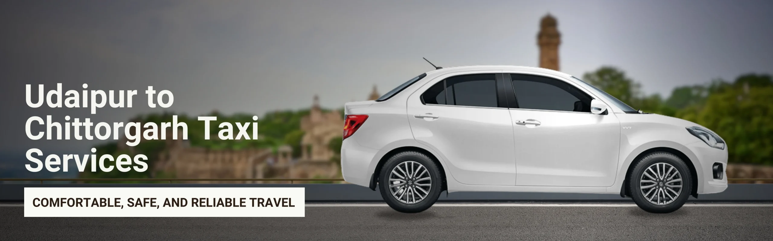 Udaipur to Chittorgarh Taxi