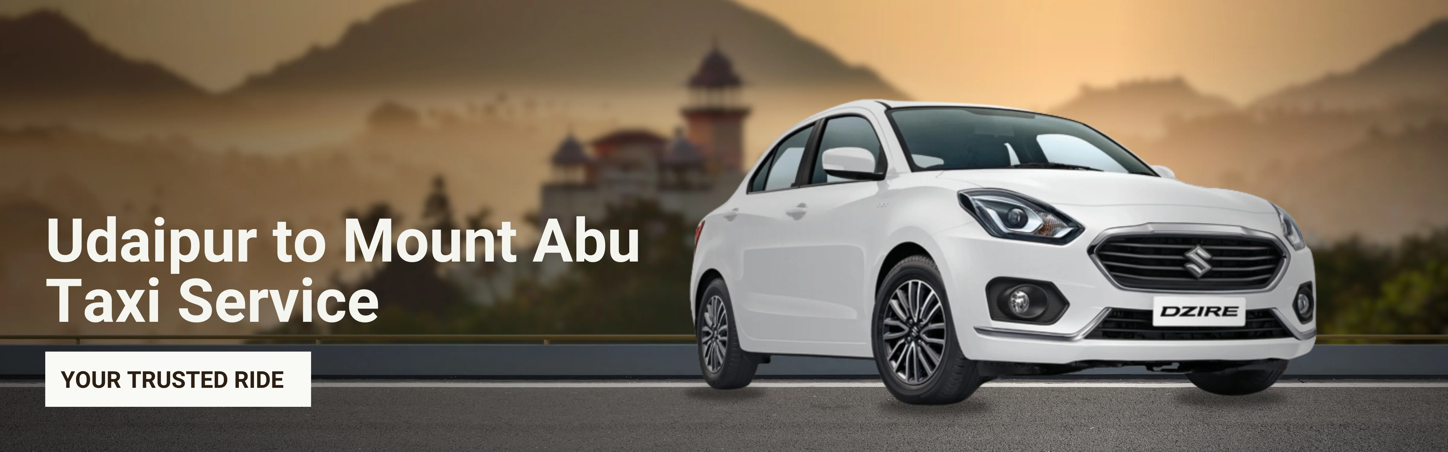 Udaipur to Mount Abu Taxi Service